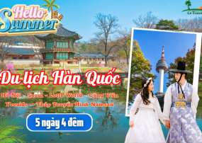 Tour Du Lịch Hàn Quốc 5 Ngày 4 Đêm Hè 2023 (Bay Vietnam Airlines)