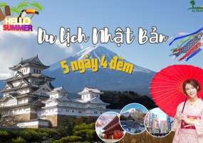 Tour Du Lịch Nhật Bản 5 Ngày 4 Đêm Từ Hà Nội (Bay Vietnamairlines)