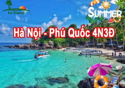 Du Lịch Phú Quốc 4 Ngày 3 Đêm Hè Từ Hà Nội (Bay Vietnam Airlines)