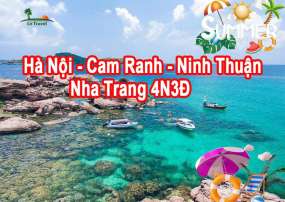 Tour Cam Ranh - Ninh Thuận - Nha Trang 4 Ngày 3 Đêm Hè 2024 (Bay Vietnam Airlines)
