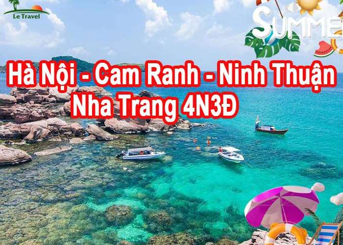 Tour Cam Ranh - Ninh Thuận - Nha Trang 4 Ngày 3 Đêm Hè 2024 (Bay Vietnam Airlines)