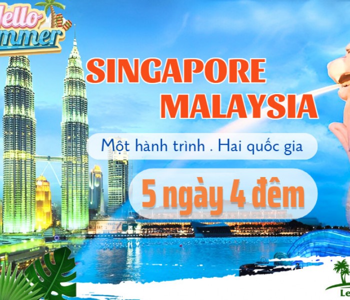 Du Lịch Singapore - Malaysia 5 Ngày 4 Đêm Từ Đà Nẵng