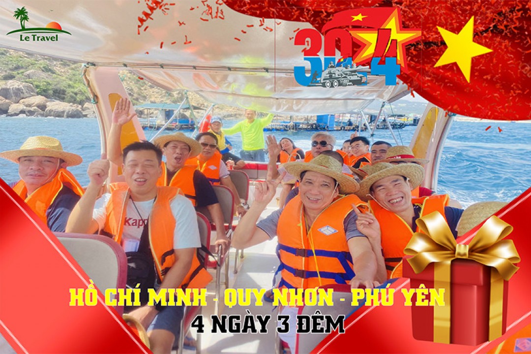 Du Lịch Quy Nhơn - Phú Yên 4 Ngày 3 Đêm Lễ 30/4-1/5 Từ Hồ Chí Minh