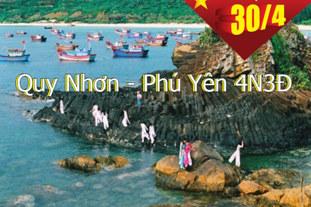 Du Lịch Quy Nhơn - Phú Yên 4 Ngày 3 Đêm Lễ 30/4- 1/5