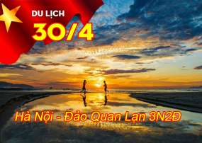 Du Lịch Quan Lạn 3 Ngày 2 Đêm Lễ 30/4-1/5/2022 Từ Hà Nội