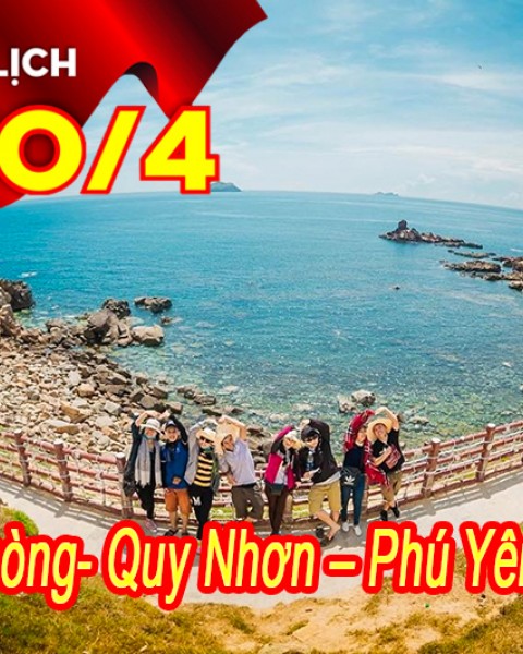 Du Lịch Hải Phòng Quy Nhơn – Phú Yên 4 Ngày 3 Đêm Lê 30/4-1/5
