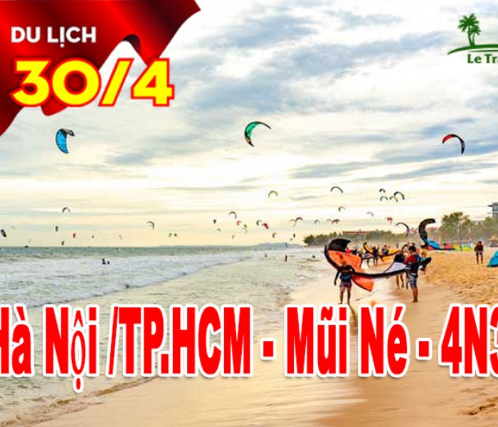 Tour Du Lịch Mũi Né 4 Ngày 3 Đêm Lễ 30/4-1/5