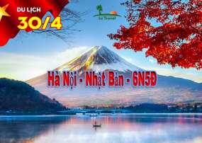 Tour Du Lịch Nhật Bản 6 Ngày 5 Đêm Lễ 30/4 - 1/5/2023 (Bay Vietnam Airlines)