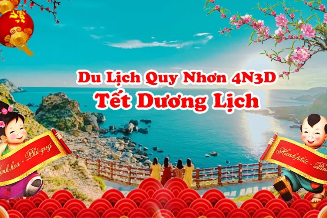 Du Lịch Quy Nhơn Phú Yên 4 Ngày 3 Đêm Tết Dương Lịch 2024
