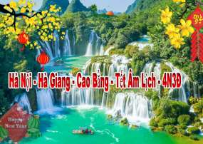 Tour Hà Giang Pác Pó - Thác Bản Giốc - Động Ngườm Ngao 4 Ngày 3 Đêm Tết  Âm Lịch 2023