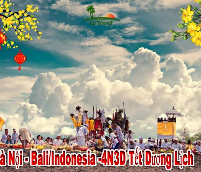 Tour DU Lịch Bali -Indonesia 4 Ngày 3 Đêm Tết Dương Lịch 2024 (Bay Viejet Air)