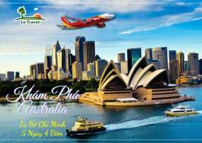 Tour Du Lịch Úc 8 Ngày 7 Đêm Từ Hồ Chí Minh (Bay Vietjet)