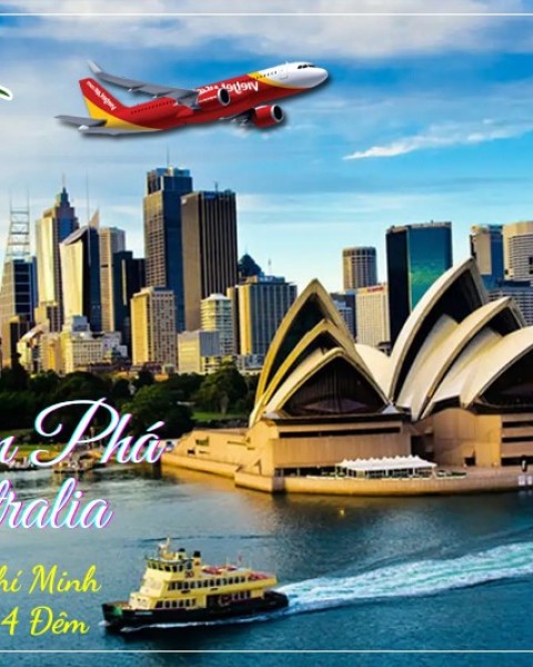Tour Du Lịch Úc 8 Ngày 7 Đêm Từ Hồ Chí Minh (Bay Vietjet)