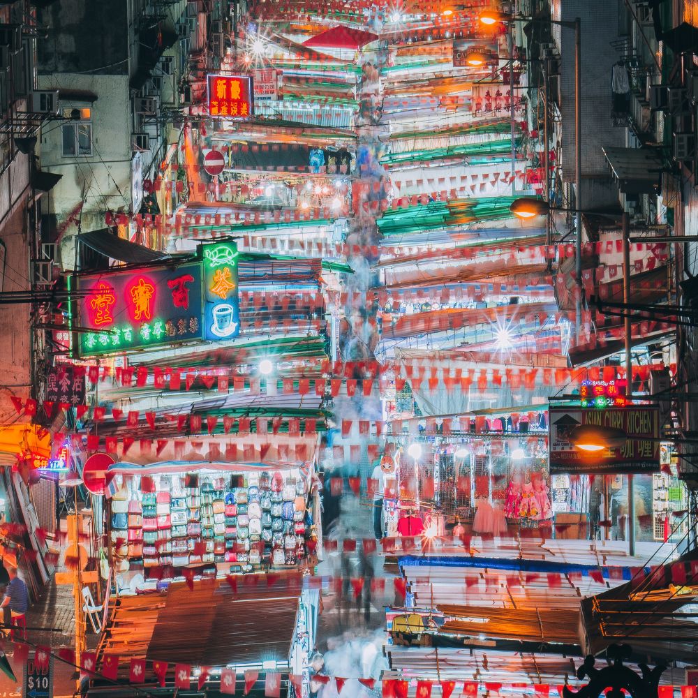 Chợ đêm Temple Street tại hồng kông