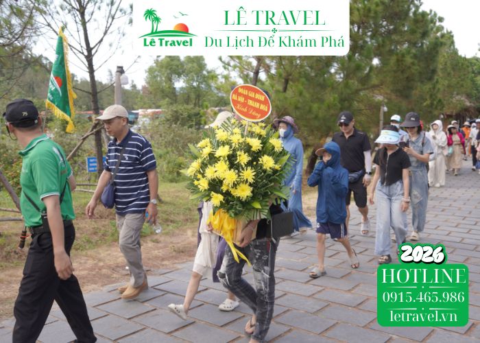 Sự đồng hành chu đáo cùng Lê Travel trong chuyến đi