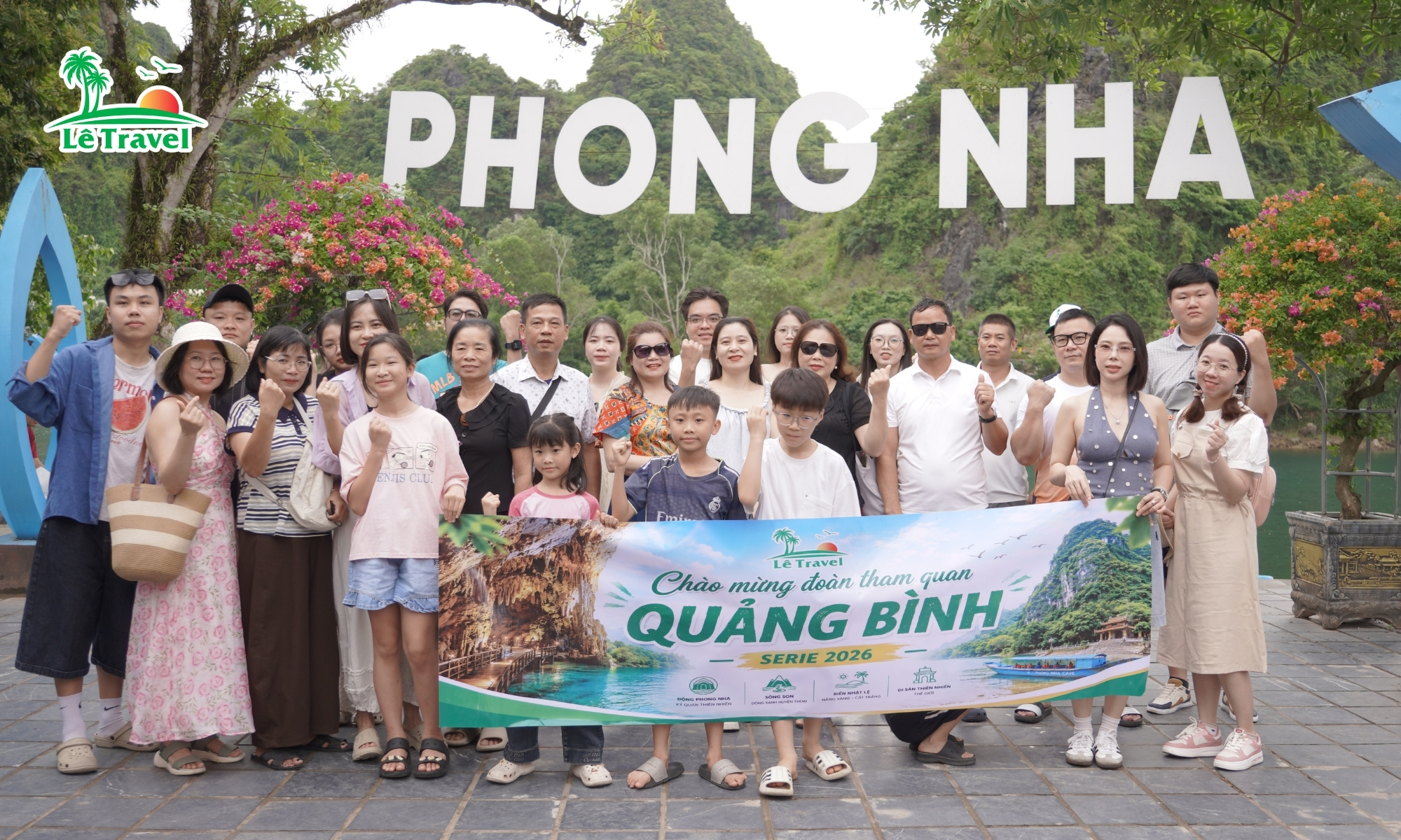Hình ảnh trước khi vào động phong nha quảng bình